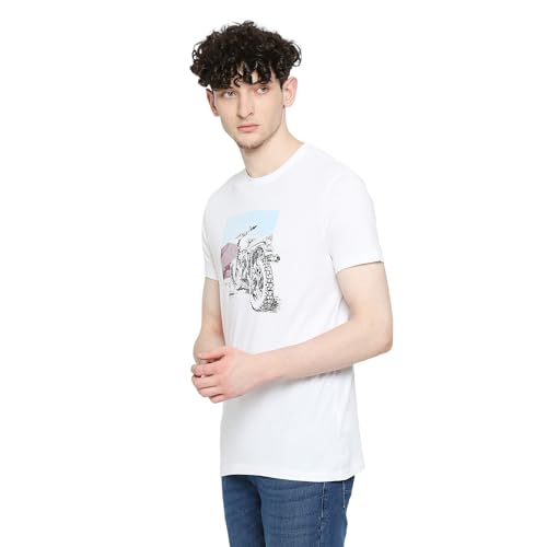 Image of Being Human Purple Regular Fit Men's Short Sleeves T-Shirt Clothing