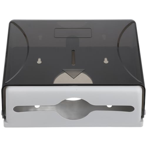 Distributeur de serviettes compatible avec différents types de rouleaux noir - 2