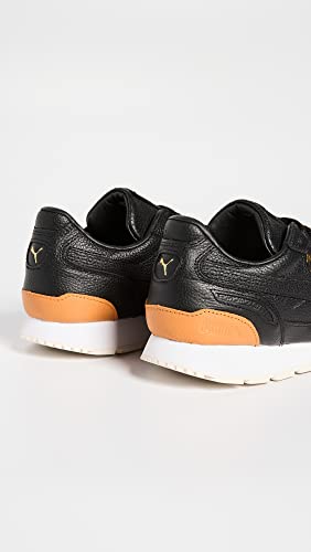 PUMA Mens Rx 737 Premium Lace Up Sneakers Shoes Casual - Black3