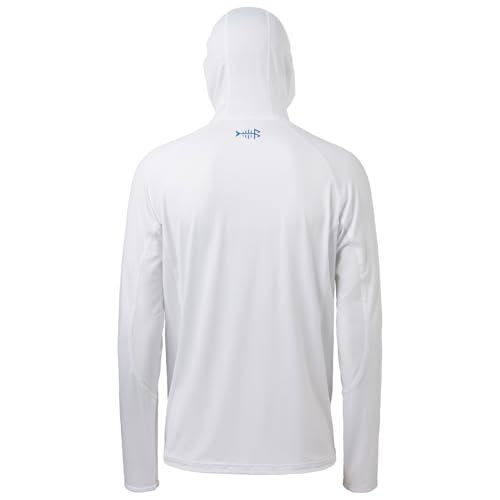 Image of BASSDASH UPF 50+ Men's Long Sleeve Fishing Shirt with Mask UV Neck Gaiter Hoodie