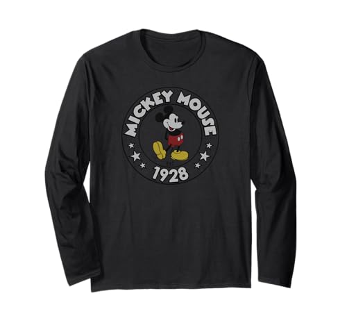 Disney - Retro Mickey Mouse Long Sleeve T-shirt Long Sleeve T-Shirt