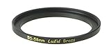 LUŽID X2 Brass 55mm to 58mm Step Up Filter Ring Adapter 55 58 Luzid