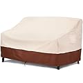 COSFLY Outdoor Furniture Covers Waterproof for Sofa, Patio 3-Seater Sofa Covers for Outside Heavy Duty Fits up to 80W x 33D x 32H inches Brown