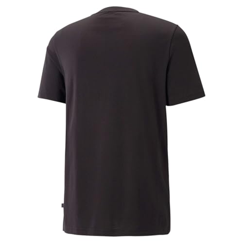 PUMA Herren Ess+ 2 Col Small Logo Tee T Shirt, Puma Black-white, S EU – Ansicht 4