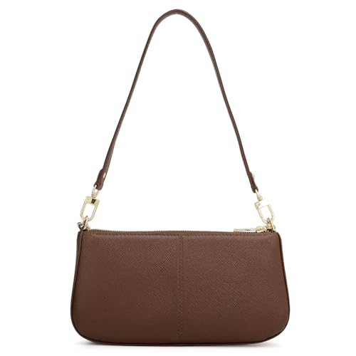 Image of Da Milano Leather Shoulder Bag for Women (00297N)