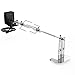 only fire Universal BBQ Grill Rotisserie Kit for Most Gas Grills, Include 110V 4W Electric Motor, 4-Prong Meat Forks and 28