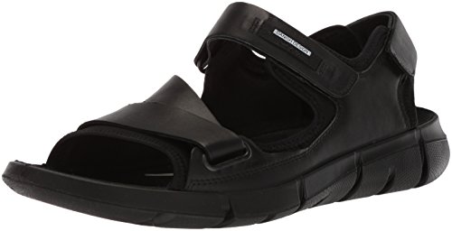 ECCO Men's Intrinsic 2 Sport Sandal, Black/Black, 5-5.5