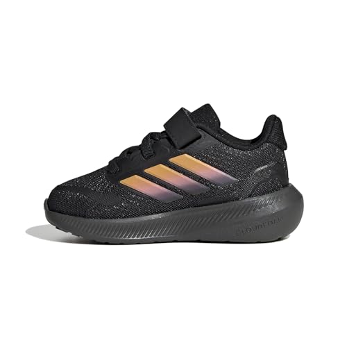 Image of adidas Baby Marvel Run Falcon 5 Elastic Lace & Strap Shoe