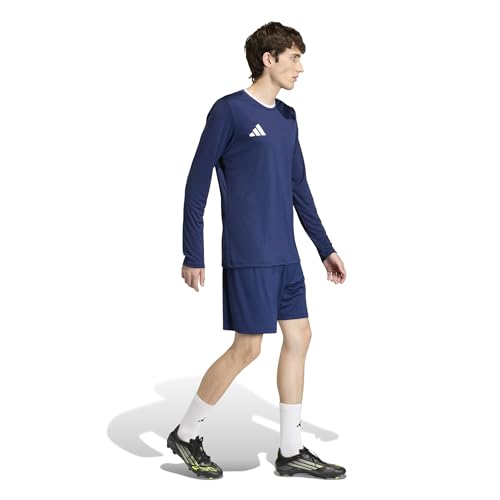 adidas Herren Entrada26 Long Sleeve Jersey Shirt, Team Navy Blue 2/White, XL – Ansicht 6