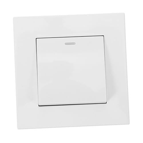 Interrupteurs moderne chic Operitacx avec finition or et panneau blanc en PC - 2