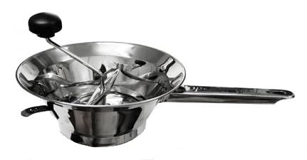 Hongu Passaverdure in Acciaio Inox con Dischi intercambiabili passatutto