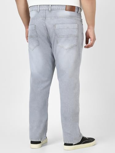 Image of Urbano Plus Men's Straight Fit Mid Rise Jeans
