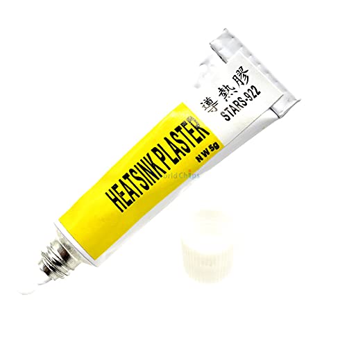 5PCS CPU GPU IC Thermal Silicone Grease Viscous Adhesive Compound Glue Cooling Paste Heatsink Plaster 5g