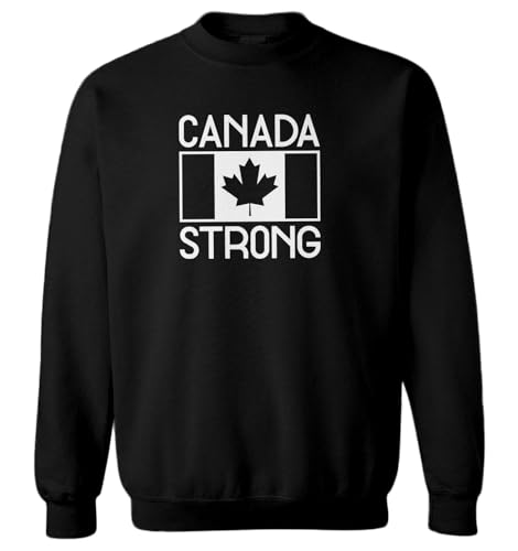 Haase Unlimited Canada Strong - Canadian Pride Election Toddler Fleece Crewneck Sweater