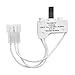 SANJOIN 3406107 Door Switch Replacement Fits for Whirlpool Dryer, Maytag Dryer, Replaces 3406109 3405100 3405101 3406100 3406101