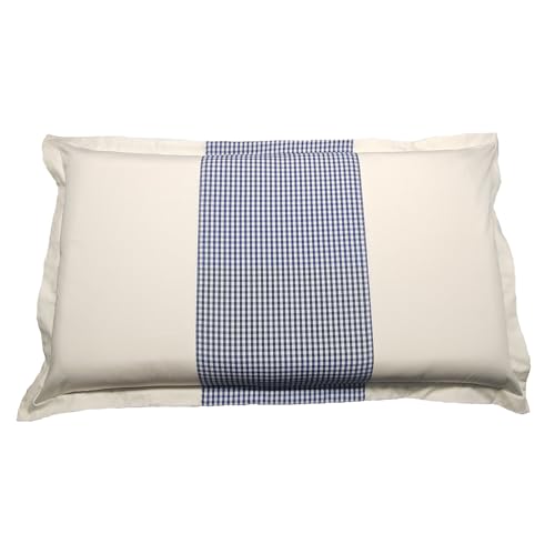 Almohada Espuma Viscoelástica 70x40x10 cm Azul