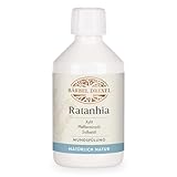 Ratanhia Antibakterielle Mundspülung (300ml) Ätherische Öle Ratanhia Wurzel Nelke Salbei Zimt Thymian Xylit Gegen Mundgeruch Mundwasser Zahnfleischpflege Zahnreinigung Zahnspülung BÄRBEL DREXEL®
