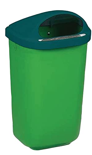 Rossignol Xerios wandbefestigter Papelera 50L de polipropileno de plástico