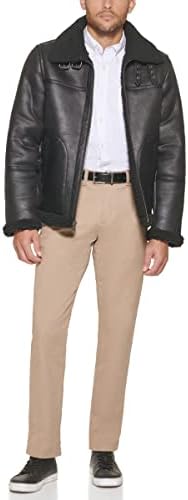 Men's Tommy Hilfiger Men's Faux Shearling Aviator Jacket
