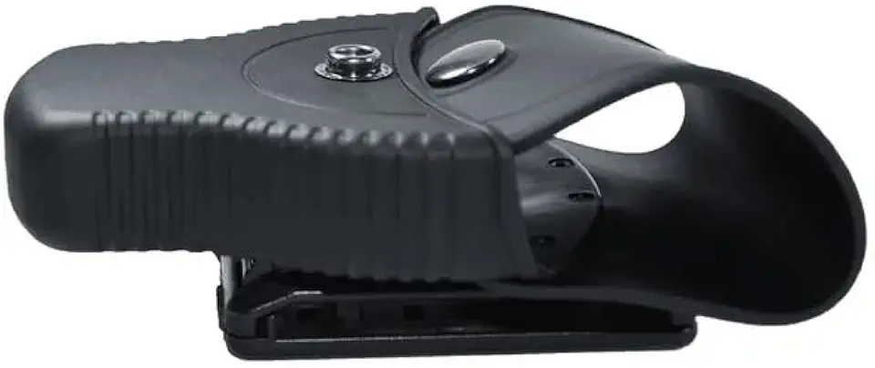 Porta Algemas em Polímero, Ambidestro, Compatível com Plataformas de Perna e M.O.L.L.E, CY-CYFP2B, Preto