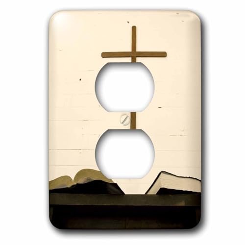 Cache-prise pour 2 prises multicolore plaque murale double durable - 2