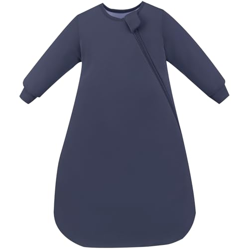 Image of PurComfy Supersoft Baby Premium Bamboo Viscose Long-Sleeve Wearable Sleeping Bag Sack Blanket 1.0 TOG