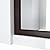 DreamLine Levantine 44-48 in. W x 72 in. H Semi-Frameless Sliding Shower Door, Clear Glass in Matte Black