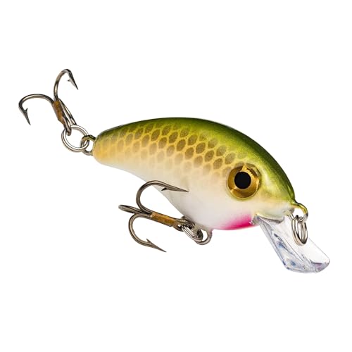 Strike King (HCBPM-517) Bitsy Pond Minnow Crankbait Fishing Lure, 517 - Tennessee Shad, 3/32 oz, Irresistible to Fish