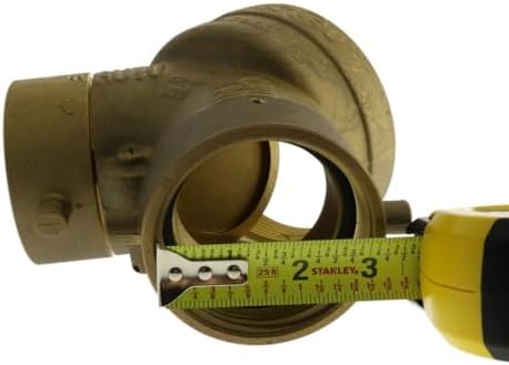 Fire Department Connection (FDC), Plug with Chain, 2 1/2", Plastic, Red