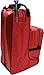 TerkCo Tall Boot and Helmet Storage Bag for Horse Riding, Large Capacity Equestrian Bag, Waterproof English Carry All (Red 3)