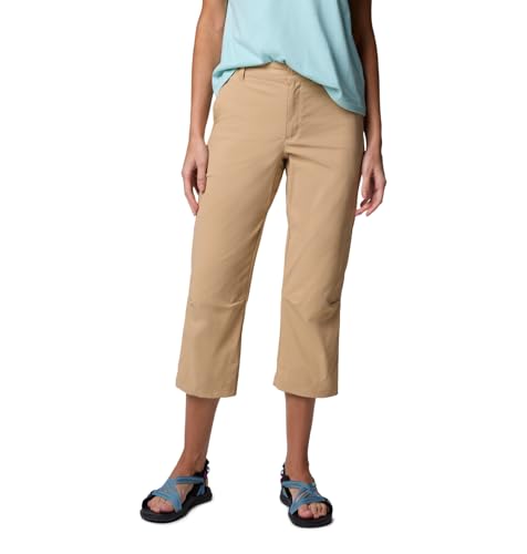Columbia Leslie Falls Capri II Pantalon de randonnée : confort stretch anti-tache