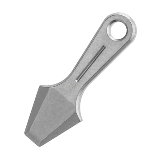 EDC Pry Bar, Titanium Portable Keychain Prybar Multitool Mighty Mini Pocket Screwdriver Bottle Opener for Camping Exploration Kitchen