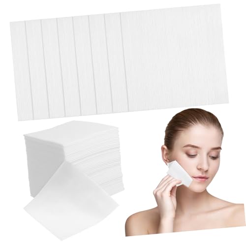 HEALEEP Facial Pads Makeup Remover Pads 400pcs Non-Woven Fabric Rounds Gentle Makeup Remover for Skin