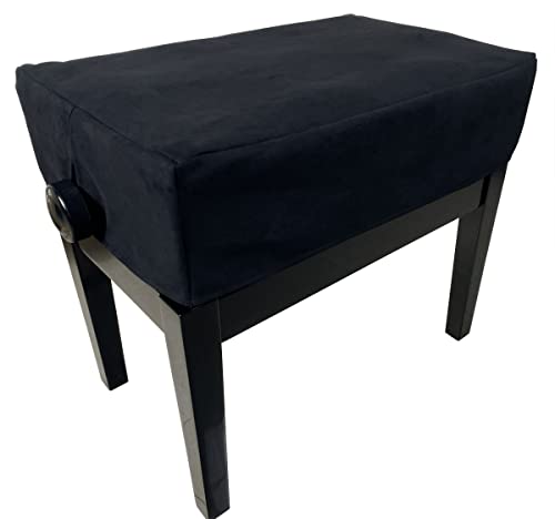 Abdeckung Für Klavier Hocker Schwarz Klavierhocker Anti-Staub...