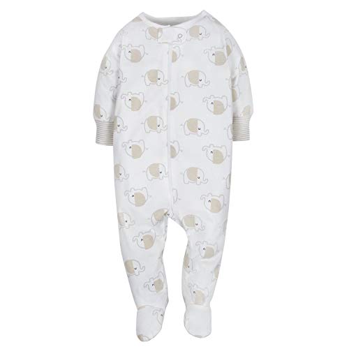 Image of Gerber Baby Boys' 4 Pack Sleep 'N Play Footie