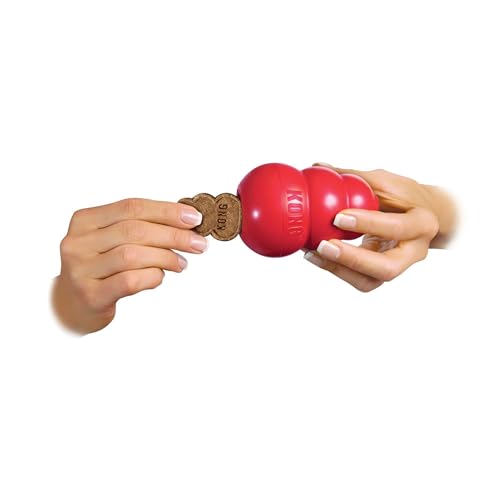 KONG Snacks - Natürliche Hundekekse - Mit leckerem Geschmack - Für KONG-Spielzeuge - Hühnerleber, Kleine Spielzeuge