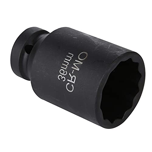 SUNNYNEST 36mm Metric 1/2 Axle Nut Socket Deep Rear Hub Axle Nut Socket