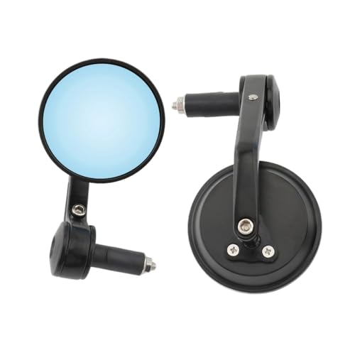 Rétroviseurs latéraux de moto en aluminium usiné pour guidon 1'' 25 mm