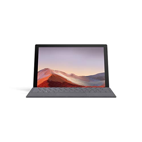 Image of Microsoft Surface Pro 7 VDV-00015 12.3 inch Touchscreen 2-in-1 Laptop (10th Gen Intel Core i5 /8GB /128GB SSD /Win10 Home /Intel Iris Plus Graphics), Platinum Surface Pro 7 Signature Type Cover