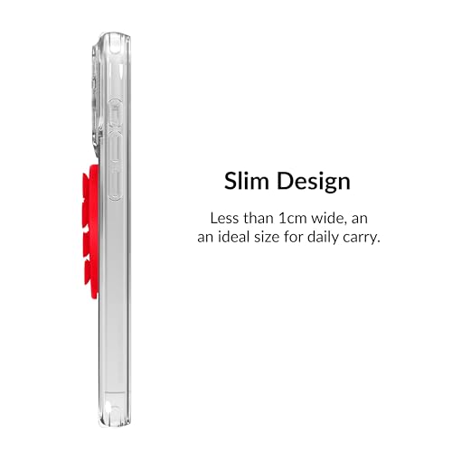 Support de coque de téléphone à ventouse MagSafe silicone adhésif cœur - 5