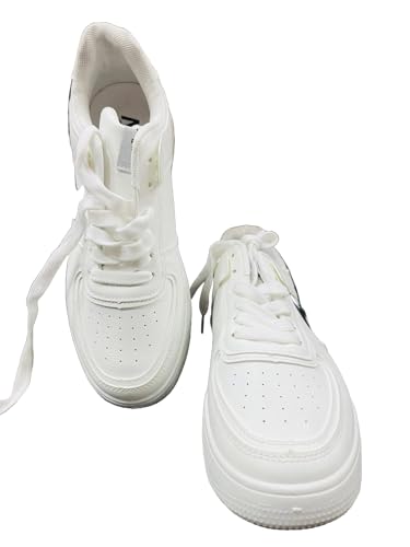 Image of Men's Casual Mid Top Sneakers, Synthetic Upper, Lightweight Comfortable Shoes, MEXICO-11