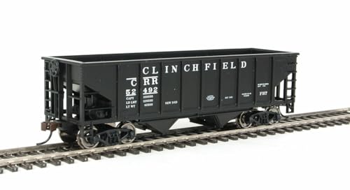 Walthers Trainline HO Scale 1/87 Coal Hopper - Ready to Run - Clinchfield