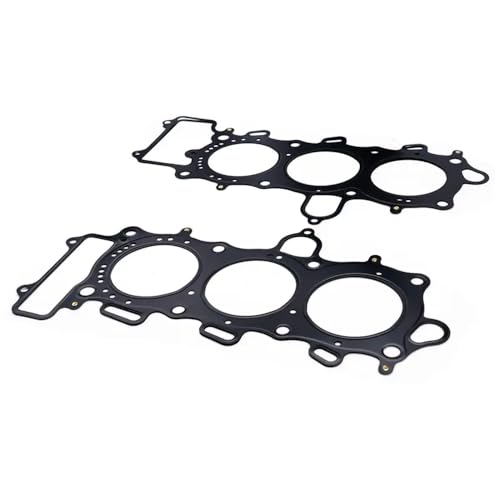 2PCSユニバーサル交換オートバイの左右シリンダーヘッドガスケットキットGL1800 GOLDWING 1800 2001 2017 GL1800A B C NRX1800アフターマーケットフィット