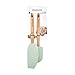 KitchenAid Classic Bamboo Spatula, Set of 2, Pistachio