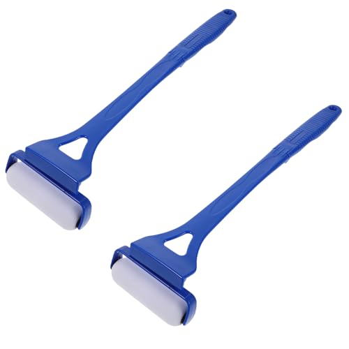 Rouleau applicateur crème dos grand manche avec tête amovible interchangeable x2