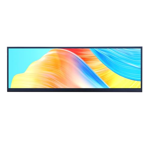 Image of VSDISPLAY 12.7'' 2880x864 2K Stretched Bar LCD PC Case Screen | with USB-C /Mini H /D Video Input,As Secondary Display for PC /Computer /Laptop CPU GPU Data Monitoring