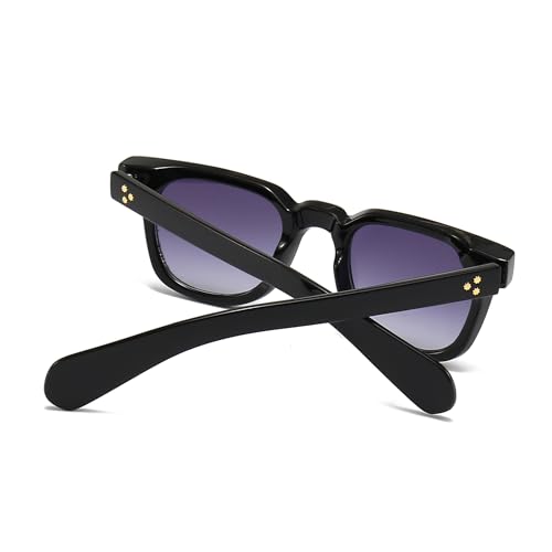 Big Square Sun Glasses Womens Fashion Sunglasses for Leisure Vacation Thick Frame Eyeglasses UV400 Lens3