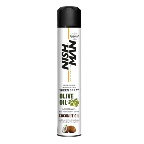 Nishman Olive Coconut Spray – Lucido, 400 Ml