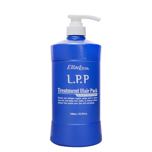 K-Beauty Ellad LPP Hair Repair Treatment 33.8 Ounce – Korean Professional Formula with Hydrolyzed...