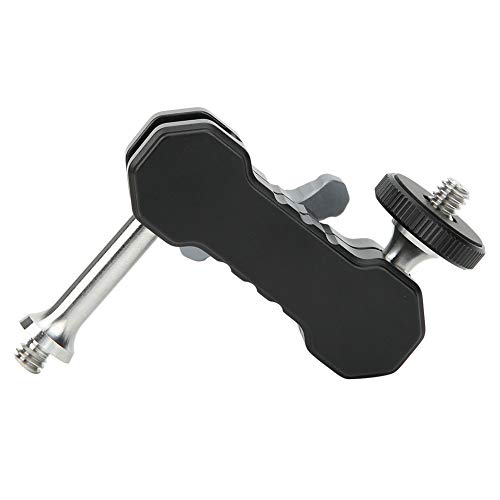 Image of Aluminium Alloy Magic Arm Ballhead Support Cage Expansion Stand Bracket Accessory Professional Photography Equipment Mount for DSLR Cameras Video Lights Microphones Black 1 /4 Inch